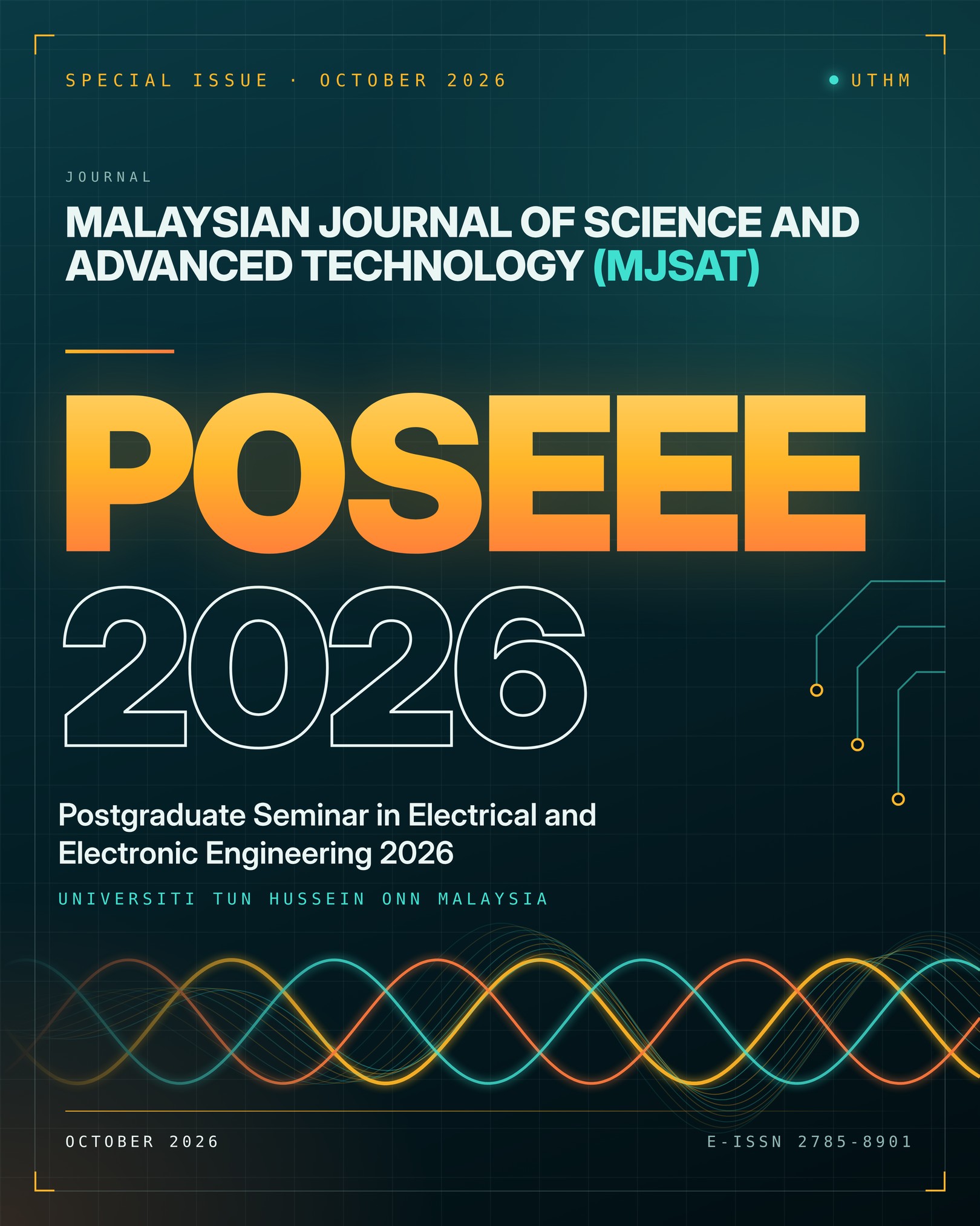 POSEEE 2026 special issue cover, October 2026